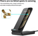 30W Fast Qi Wireless Charging Stand – Compatible with iPhone, Samsung, Xiaomi & Huawei