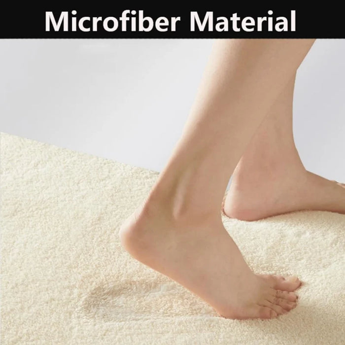 VIKAMA Ultra-Soft Frog Bath Mat – Absorbent, Non-Slip Bathroom Rug