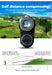 Laser Rangefinder 600m / 1000yd — Slope Compensation for Golf & Hunting