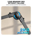 360° Microphone Boom Arm — Adjustable Desktop Mic Stand (Black)