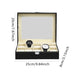 PU Leather Watch Display Box — 10 or 12-Slot Glass-Top Case