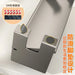 Non-Perforated Sink Storage Rack — Single-Tier Sponge & Rag Holder