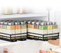 2-Tier Pull-Out Steel Spice Rack – Heavy-Duty Dual-Slide Cabinet Organiser