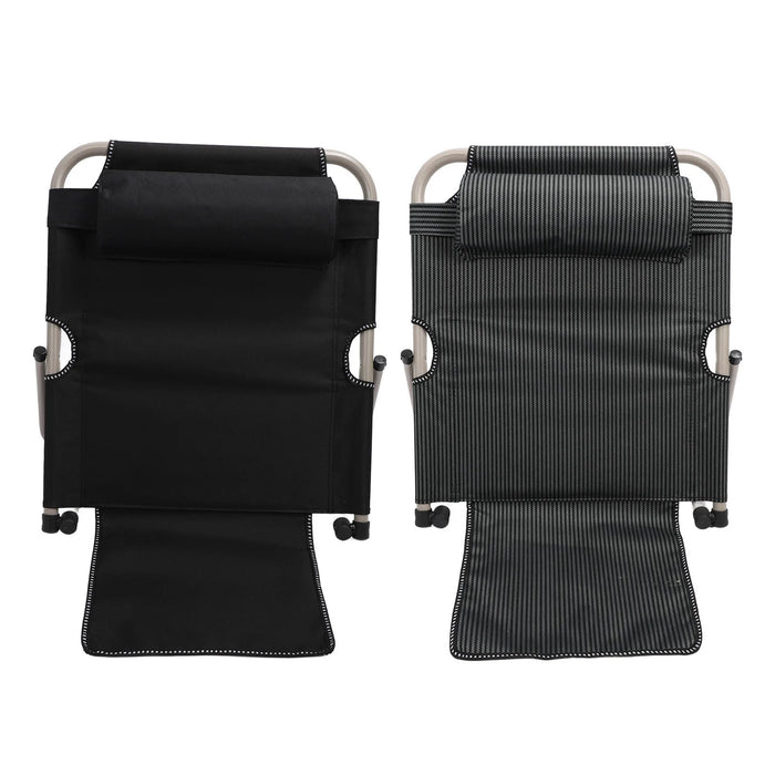 Adjustable Lifting Bed Backrest Floor Chair with Head Pillow — 6‑Position Anti‑Slip