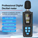 Professional Digital Decibel Meter 30–130 dB — Handheld Sound Level Meter