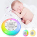White Noise Sleep Machine — USB Rechargeable, 22 Soothing Sounds, Timer (Baby & Adult)