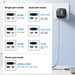 65W GaN 3‑Port USB Charger with Retractable USB‑C Cable — PD3.0, QC4.0, PPS