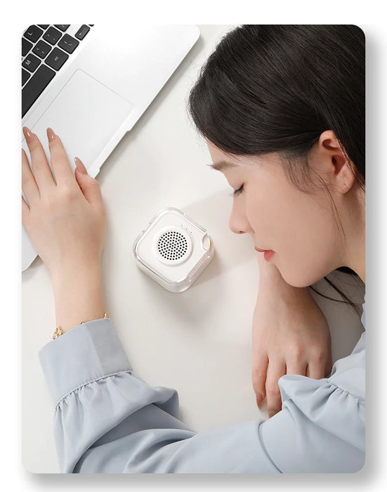 White Noise Sound Machine — 28 Soothing Sounds, 3-Level Night Light & Portable Bluetooth Speaker