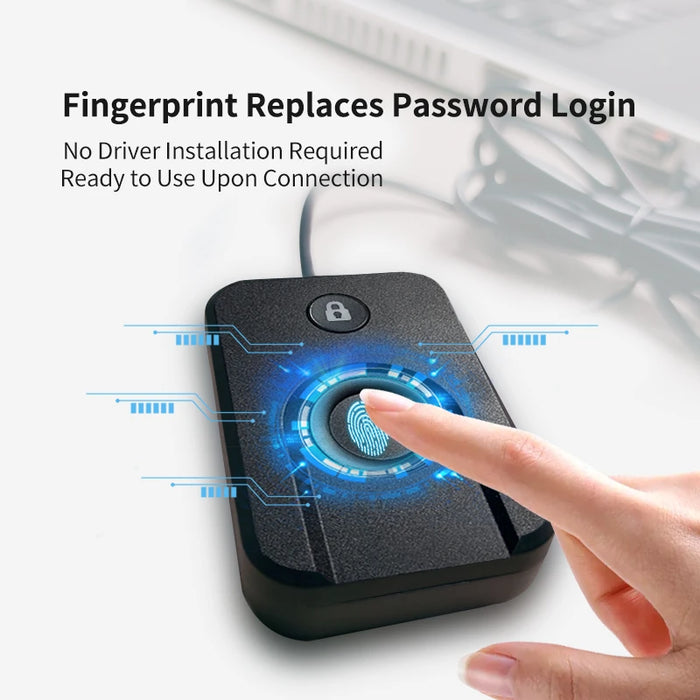 USB Fingerprint Reader for Windows Hello — Secure Biometric Sign-in for Windows 10/11