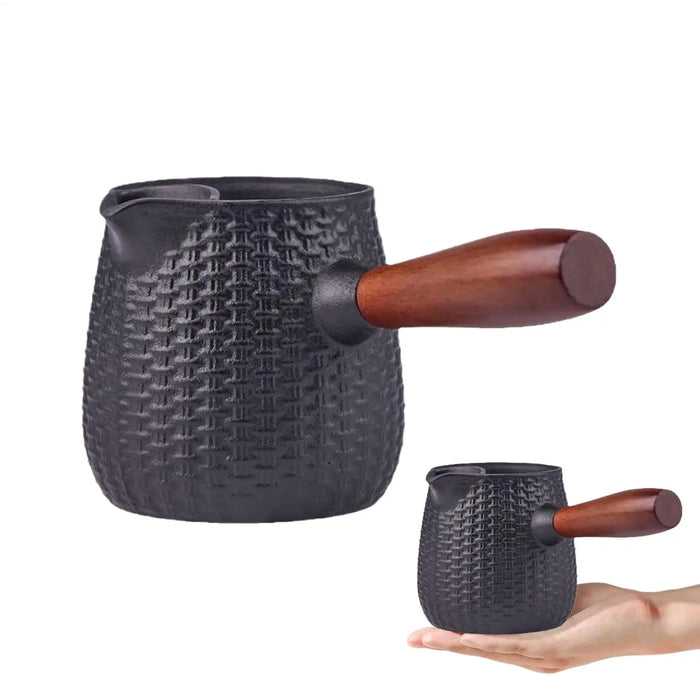 Cast Iron Teapot 600ml — Stove-Friendly Kettle for Tea & Coffee