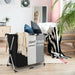 Foldable Waterproof Laundry Hamper — Large Oxford Storage, 1 or 3-Grid Options (Black/Grey)