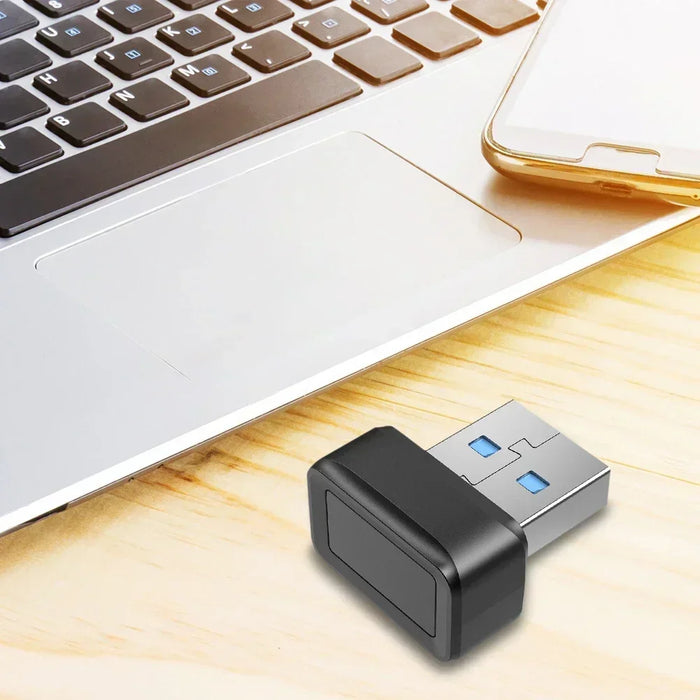 USB Fingerprint Key — Windows Hello Biometric Security Dongle (U5)
