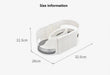 Rotating Fridge Organiser Bin – Soda Can & Bottle Holder, 360° Access