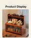 Bamboo 3-Tier Cup & Glass Organiser Shelf – Countertop Storage for Mugs & Small Spaces