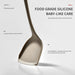 15-Piece Khaki Food-Grade Silicone Kitchen Utensil Set