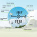 Laser Rangefinder 650m / 1000m — 6x Magnification, Flag‑Lock & Slope Compensation