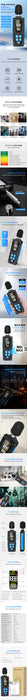 Professional Digital Decibel Meter 30–130 dB — Handheld Sound Level Meter
