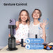P03 360° Auto Face-Tracking AI Phone Gimbal — Desktop Tripod Holder for Vlog & Live