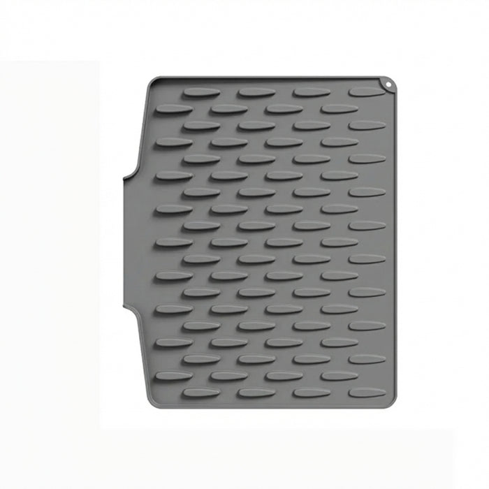 Silicone Dish Drying Mat — Fast Drainage, Heat-Resistant & Non-Slip