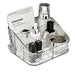 Clear Cosmetic Storage Box – Vanity Makeup & Skincare Organiser (3 / 4 / 5 Grid)