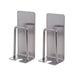 Stainless Steel Wall-Mount Toothbrush & Shaver Holder — 1 or 2 pcs