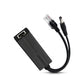 PoE Splitter 48V to 12V/5V IEEE 802.3af Power over Ethernet Adapter (Plug & Play)