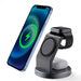 3‑in‑1 Magnetic Wireless Charging Stand for iPhone, Apple Watch & AirPods (USB‑C)