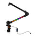 360° Rotating Microphone Boom Arm — Adjustable Aluminium Desk Stand for Streaming