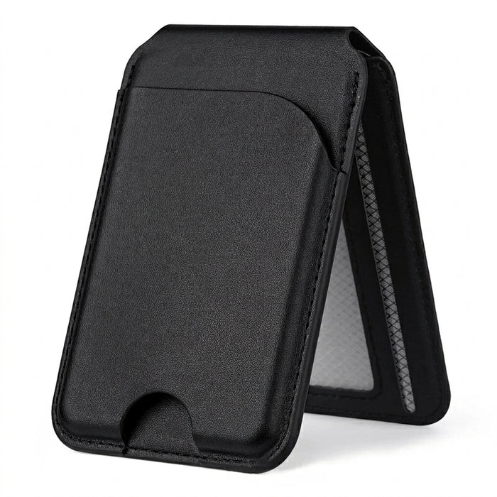 Magnetic Leather MagSafe Wallet with Stand for iPhone 16/15/14/13/12 (Not Mini)