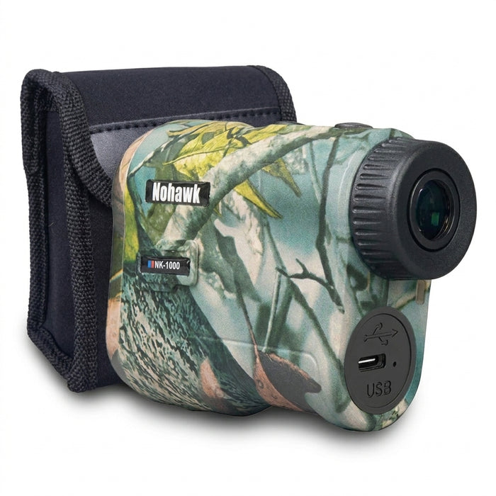 Golf Laser Rangefinder 600m / 1000m — Flag‑Lock Slope, USB-C Rechargeable