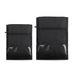 RFID Blocking Faraday Pouch – Anti‑Tracking Phone, Card & Key Shield, Large Wallet Case, Black