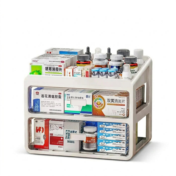 Large Capacity Multi-layer Medicine Storage Box – Drawer Pill Organiser
