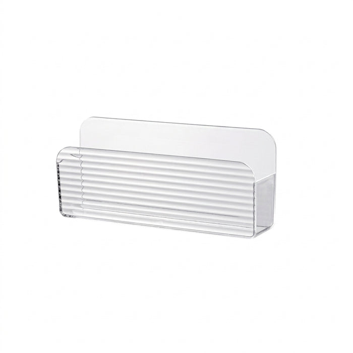 Slim Wall-Mounted Clear Storage Box — Cabinet & Medicine-Cabinet Organiser