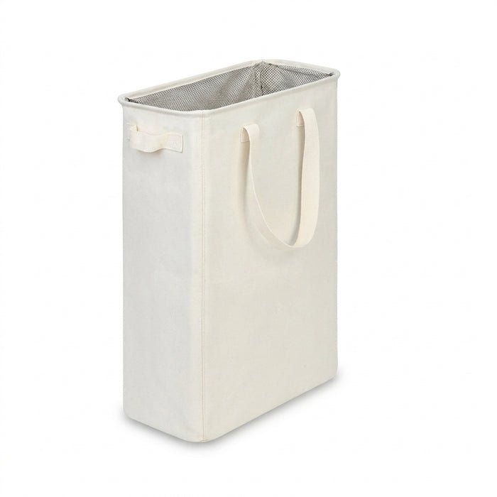 Foldable Oxford Laundry Basket – Large Capacity Dirty Clothes Storage, Beige or Black