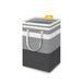 75L Large Collapsible Laundry Basket, Waterproof Tall Clothes Hamper with Extended Handles