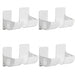 Wall-Mounted Trash Bag Holder — 2/4/6 Pack Plastic Dispenser for Kitchen Shelf