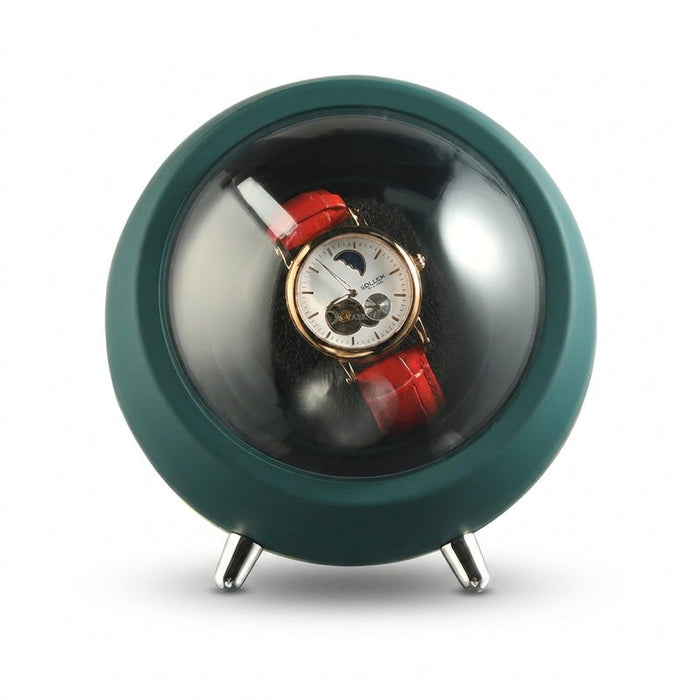 Single Automatic Watch Winder — Compact Rotating Desktop Winder