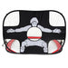 Foldable Pop-up Football Goal, 110×80×80cm – Portable Training Net for Kids & Adults