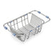 Telescopic Stainless Steel Sink Drainer Basket – Dish Rack Organiser