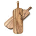 Double-Sided Wooden Cutting Board with Handle — Charcuterie & Serving Platter (Two Sizes)