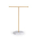 T-shaped Jewellery Display Stand — Wood & Metal, Gold and Black options
