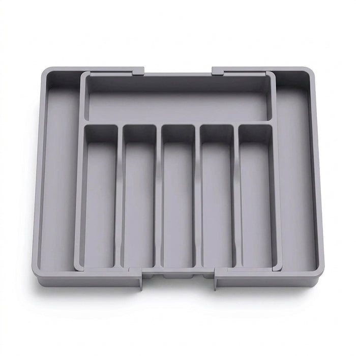Expandable Cutlery Tray – Adjustable Drawer Utensil Organiser (PP)